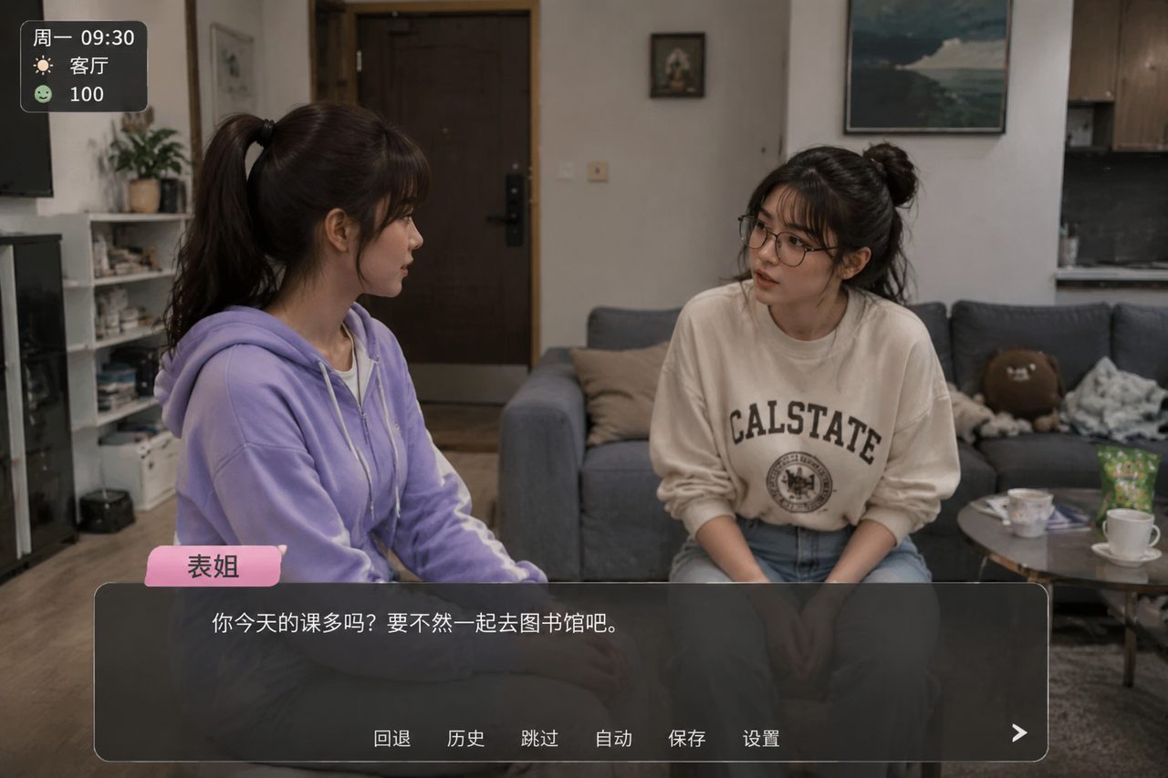 我的可爱表姐 角色路线 资料图 5